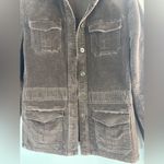 Mossimo Supply Co. S Corduroy Cargo Blazer Jacket Brown Photo 2