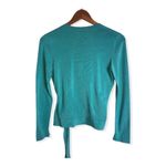 Ann Taylor Silk Blend Faux Wrap Long Sleeve Sweater Photo 39