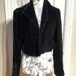 Dana Buchman NWOT Vintage Silk Velvet Crop Bolero Rave cover Formal Evening Party Photo 0