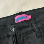 Edikted  Black Leather Pants Flare Photo 4