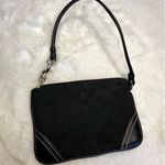 Coach Black Signature Canvas Wristlet Photo 1