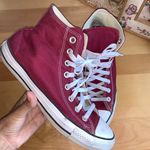 Converse Chuck Taylor All Star Canvas Maroon High-Top Sneakers Photo 7