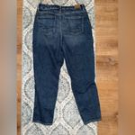 American Eagle  Outfitters Dark Blue Distressed Jeans Photo 4