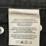 Citizens of Humanity  Rocket Crop High Rise Skinny Black Denim Jeans SZ 25 # 1040 Photo 8