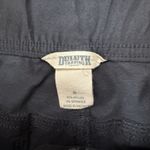 Duluth Pants Women's 8 Black Dry on the Fly Capris Cargo Nylon Hiking Outdoor Photo 2