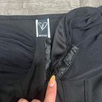 Windsor Black Long Sleeve Corset Top Size Small Photo 2