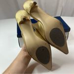 Karen Scott  Whitney Gold Pointed Toe Slingback Heels Womens 8 Photo 7