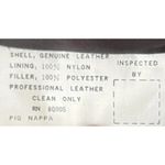 Vintage Euro Top Leather Jacket Mono of California Mid Photo 11