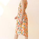 Storia Warm Floral Midi Dress Photo 4