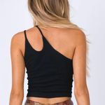 Princess Polly Black Crop Tank Photo 1