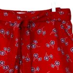 Liz Claiborne  Bundle 2 Pair 5” Red Blue Print Casual Shorts Women's Size 14 Plus Photo 5