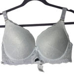 Kiss & Tell Intimates SZ 40D white lace bra White Photo 0