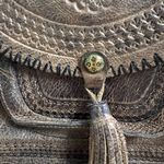 Patricia Nash 🔥 Tooled Leather Crossbody Messenger – Handcrafted Vintage Photo 3