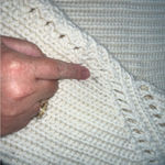 Apiece Apart Cream Crewneck Wool Sweater APPROX. Size LARGE No Size Tag *FLAWED Photo 10