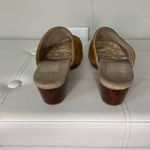 UGG  Evie Clog Brown 3284 Sz 5 Faux Shearling Lining Photo 6