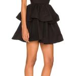 NBD Revolve White Tiered Mini Ruffle Dress Photo 7