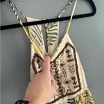 Altar'd State Altar’d State Palm Leaf Beaded Romper Photo 3