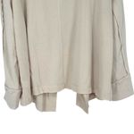 Heyson Cream Raw Hem Sweatshirt Style Open Jacket size 2X Long Sleeves NWT Photo 6