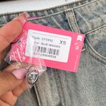 Edikted  Light Blue Denim Mini Skirt Photo 3