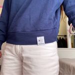 PacSun Reebok Classic Classic Crewneck/ Sweatshirt in Navy Blue Photo 2