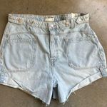 Free People  Palmer light wash denim shorts size 32 Photo 0