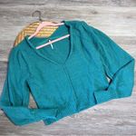 Free People  reverie v neck puff sleeve sweater women’s size‎ S Photo 7