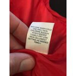 st. john's bay Vest Womens Large Red Quilted Puffer Lightweight Zip Front Pockets Photo 6