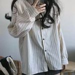 Oversized Shirt Multi Photo 0