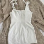 Lulus Your Sweetie White Tie-Strap Mini Dress Photo 4