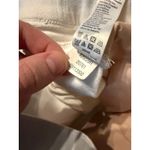 Spanx  Ankle Skinny Jeans Women's Medium White Raw Hem Stretch Shaping Pants Photo 5