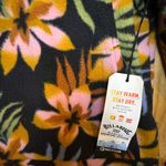 Billabong Adventure Division Floral Fleece Pullover Jacket Women's XS Photo 2
