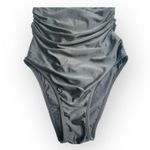 Vix ❤︎︎ Bia Tube Draped One Piece Brazilian Cut Swimsuit ❤︎︎ Black ❤︎︎ Medium Photo 5