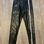 Joie  Faux Leather Black Pants Leggings High Rise Womens Size S NWT Going Out Photo 2