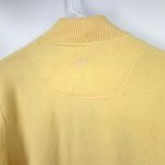 Glen Echo | L | women's Fleece jacket light yellow butter Golf Preppy Quilted Size L Photo 2