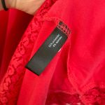 Fashion Bug  Womens M Hot Pink Lace Trim Stretch Cami Y2K Coquette Romantic Fairy Photo 4