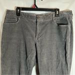 Eddie Bauer Curvy Bootcut Corduroy Pants Womens Size 14L Gray Slate Smart Casual Photo 3
