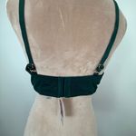 Adore Me Lace Halter Bralette - Deep Green Photo 2