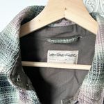 Free People  Anneli Plaid Oversized Shirt Jacket Photo 2