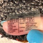 Toms Colorful Knit Lace-Up Boots with leather lining size 6.5 Photo 7