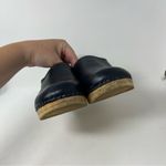 Sven NAVY BLUE Leaf Punch Swedish Clogs Size 37 or US 6.5 Photo 5