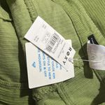 Roxy NWT  x Chloe Kim Corduroy High Waist Wide Leg Pants Moss Green Photo 11