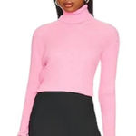 LINE Hadley Turtleneck Sweater in Barbie Pink Small Photo 0