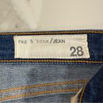 Rag and Bone Harajuku Patchwork Skinny Denim Jeans Women’s 28 Blue/Buffalo Plaid Photo 8