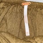 Free People Army Green Blackbird Embroidered Strappy Tank Top size XS Photo 8