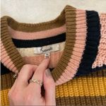 Madewell  Tilden Striped Chunky Knit Sweater Photo 6