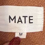 Mate the Label MATE Organic Cotton raglan sleeve Sweatshirt crewneck, color mocha, size M Photo 2