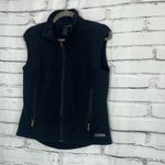 REI Black Fleece Full Zip Vest Jacket Women’s Medium Lightweight Outdoor Layer Photo 7