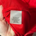 Red Jumpsuit With Keyhole Tie In The Front Size Extra Small Photo 8