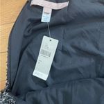 Hutch NWT Anthropologie  Black and Silver Sparkle Mini Skirt Photo 4