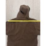 Obermeyer  Men's Full Zip Size‎ Brown Faux Fur Hoodie Size M Photo 9